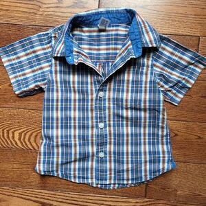 🚨3/$10 GAP Plaid Button Down